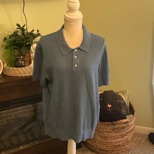 Men’s Size Large J. Crew Collared Shirt Sleeve Shirt, Great Condition!